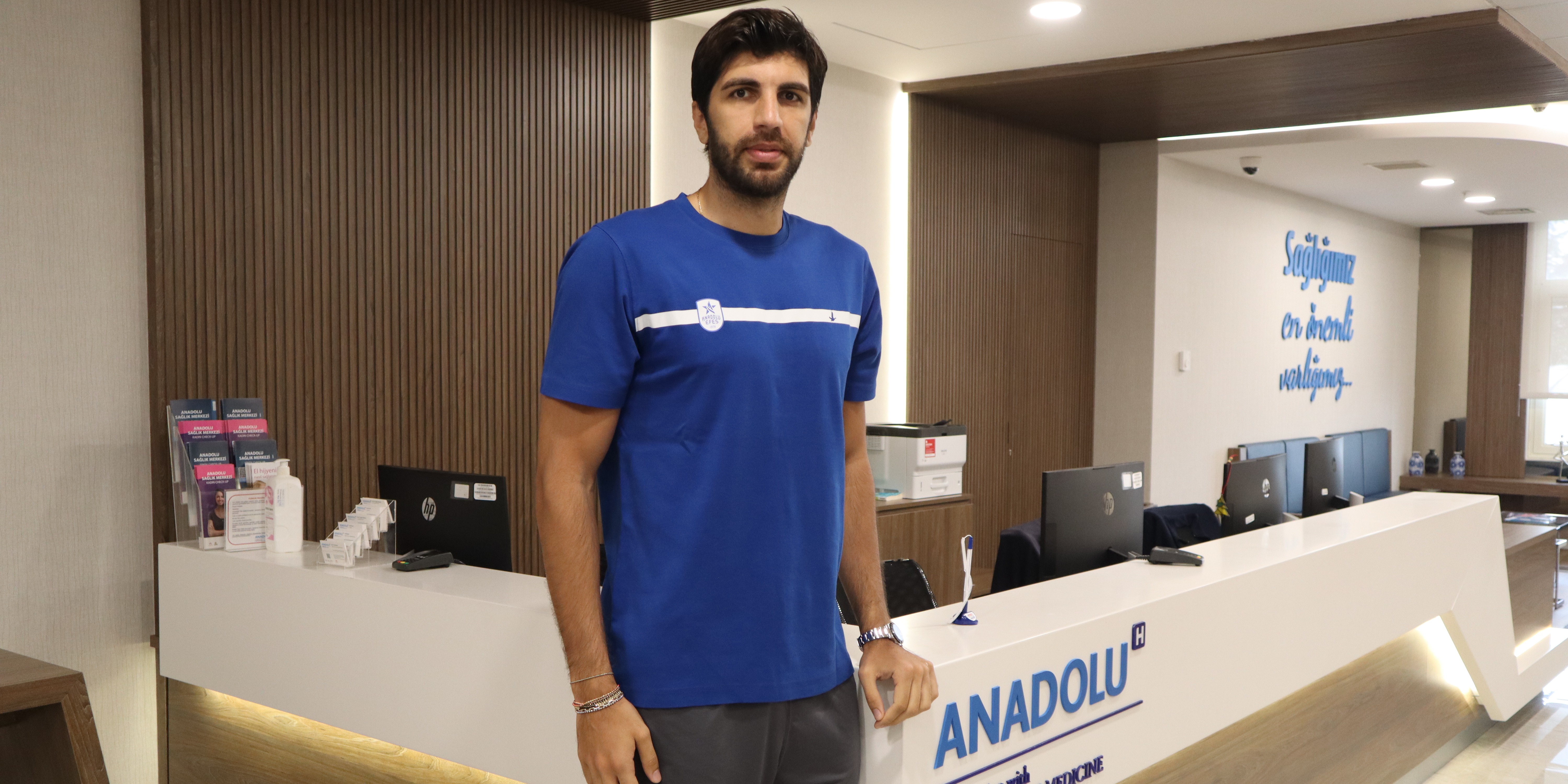 Burak Can Yıldızlı Anadolu Sağlık Merkezi Hastanesi'nde Sağlık Kontrolünden Geçti