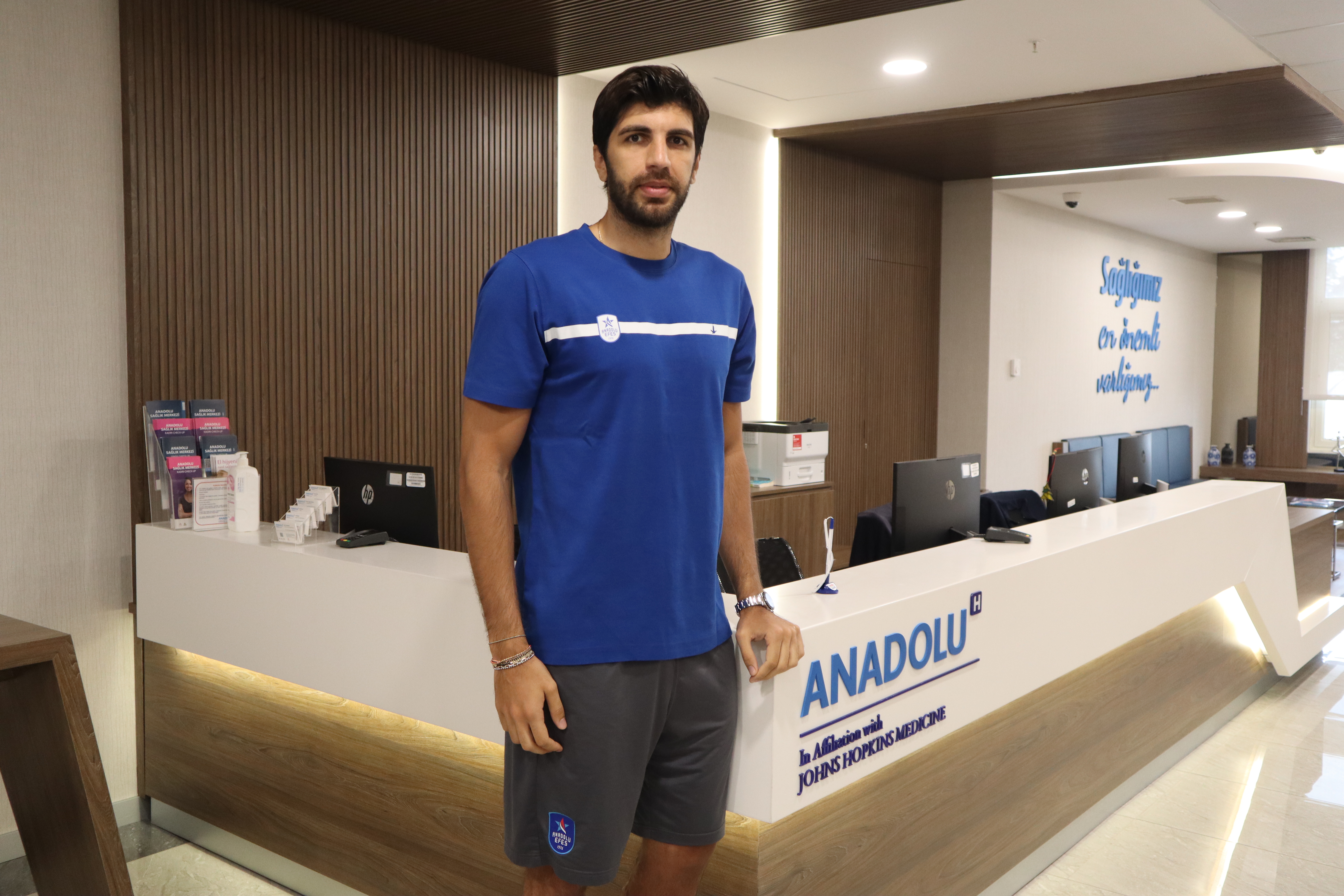 Burak Can Yıldızlı Anadolu Sağlık Merkezi Hastanesi'nde Sağlık Kontrolünden Geçti