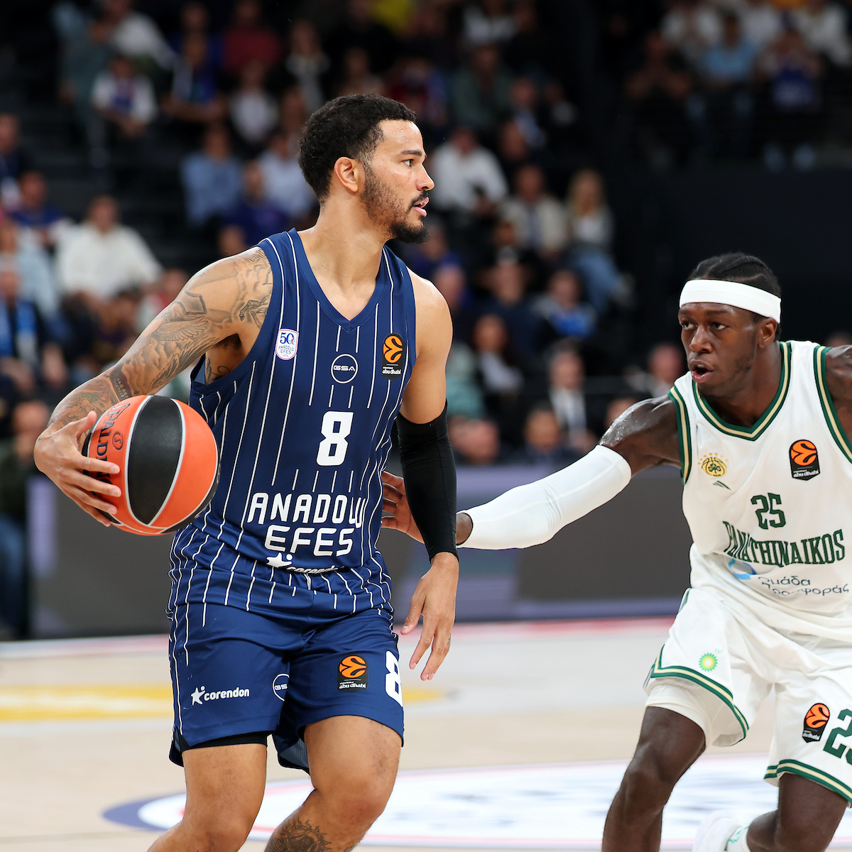Anadolu Efes: 81 - Panathinaikos Aktor: 95
