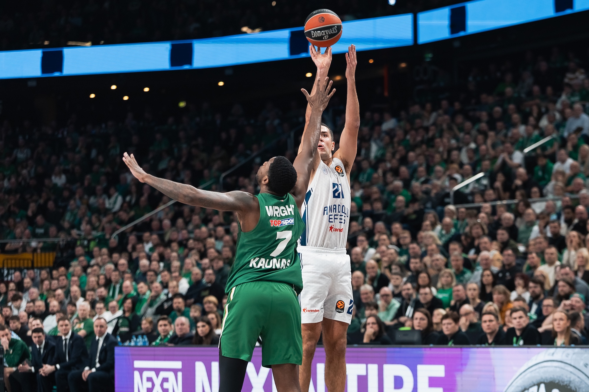 Our 500th Victory in European Competitions Came on the Road Against Zalgiris Kaunas: 87-64