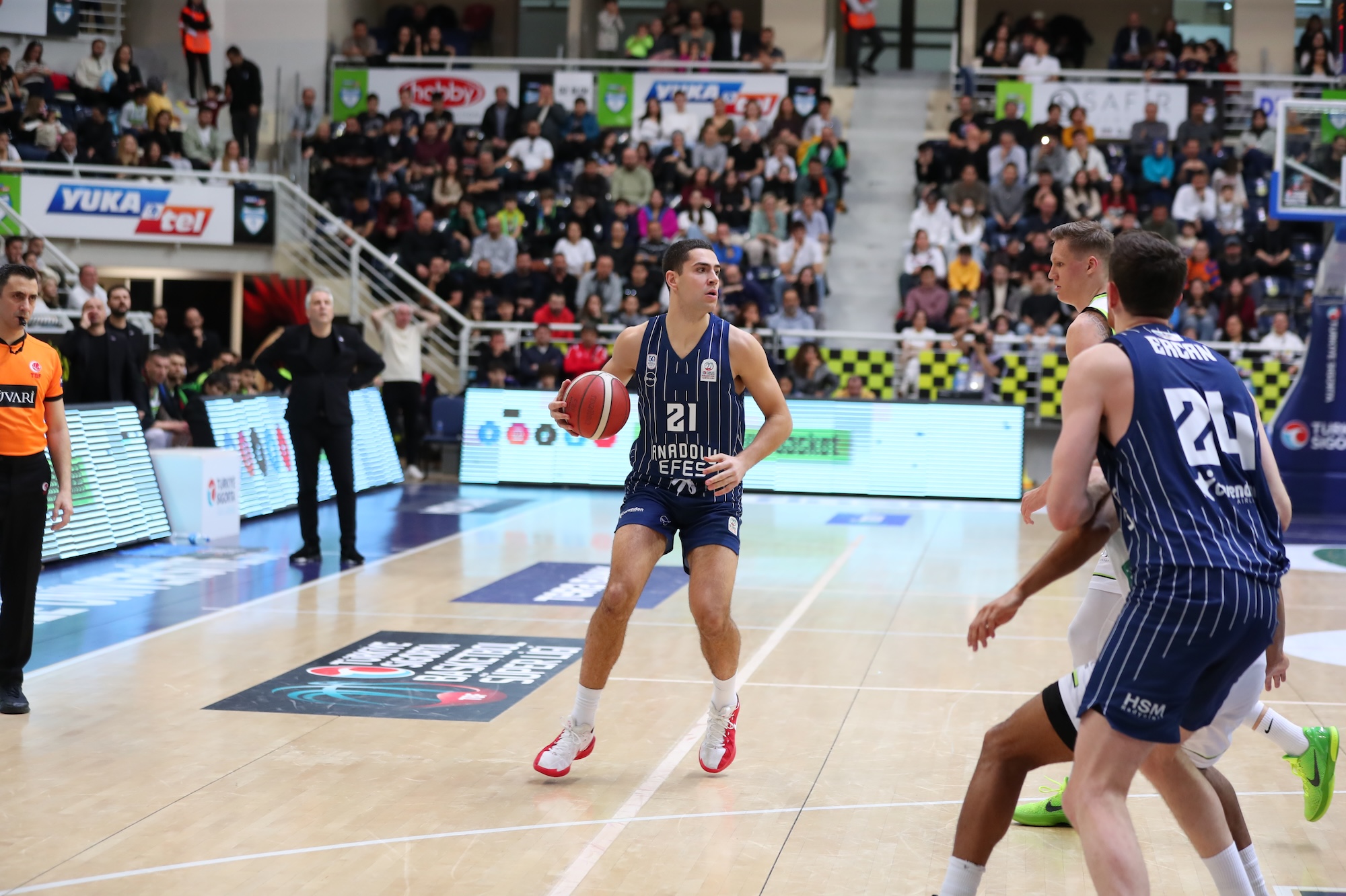Yukatel Merkezefendi Belediyesi Basket: 87 - Anadolu Efes: 80