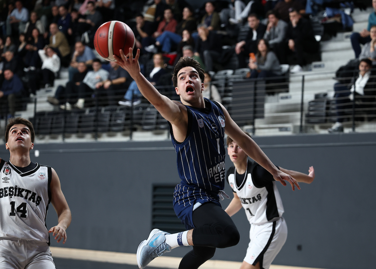 Beşiktaş’ı 90-87 Yenen Gençlerimiz BGL'de Yenilgisiz Liderliğini Sürdürdü...