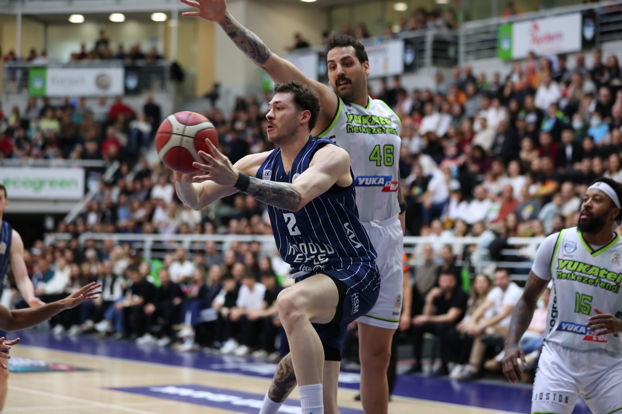 Yukatel Merkezefendi Belediyesi Basket: 87 - Anadolu Efes: 80