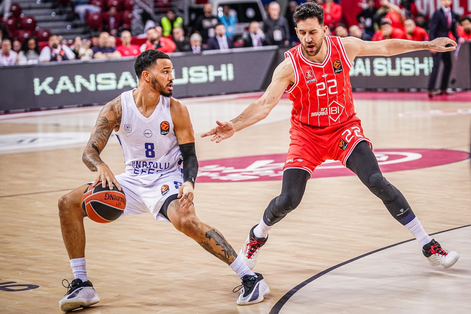 Hapoel IBI Tel Aviv: 71 - Anadolu Efes: 66