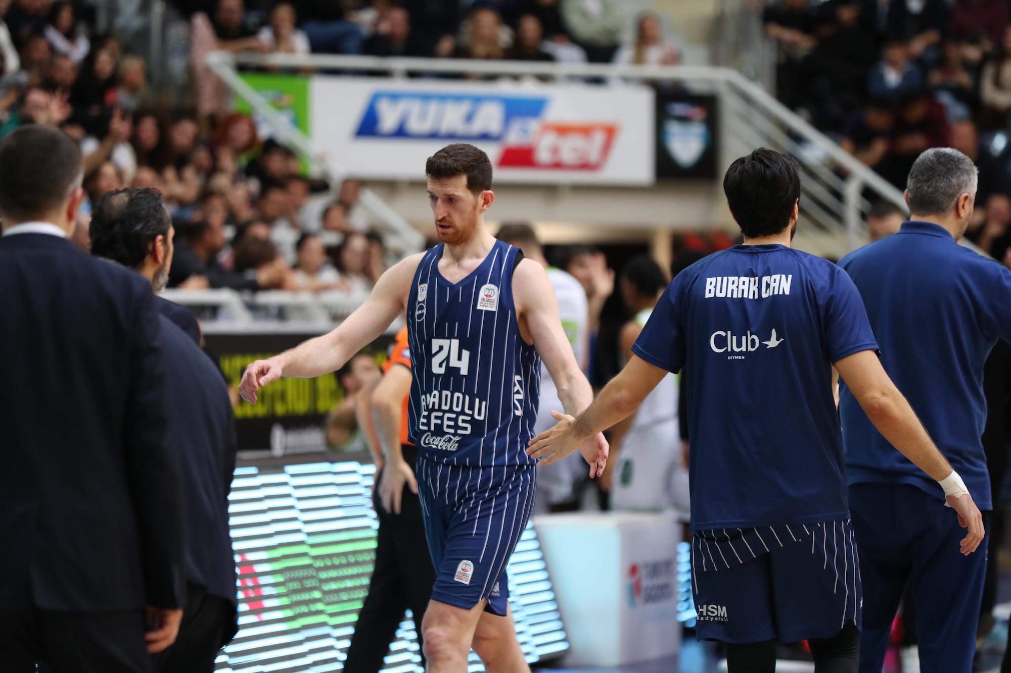 Yukatel Merkezefendi Belediyesi Basket: 87 - Anadolu Efes: 80