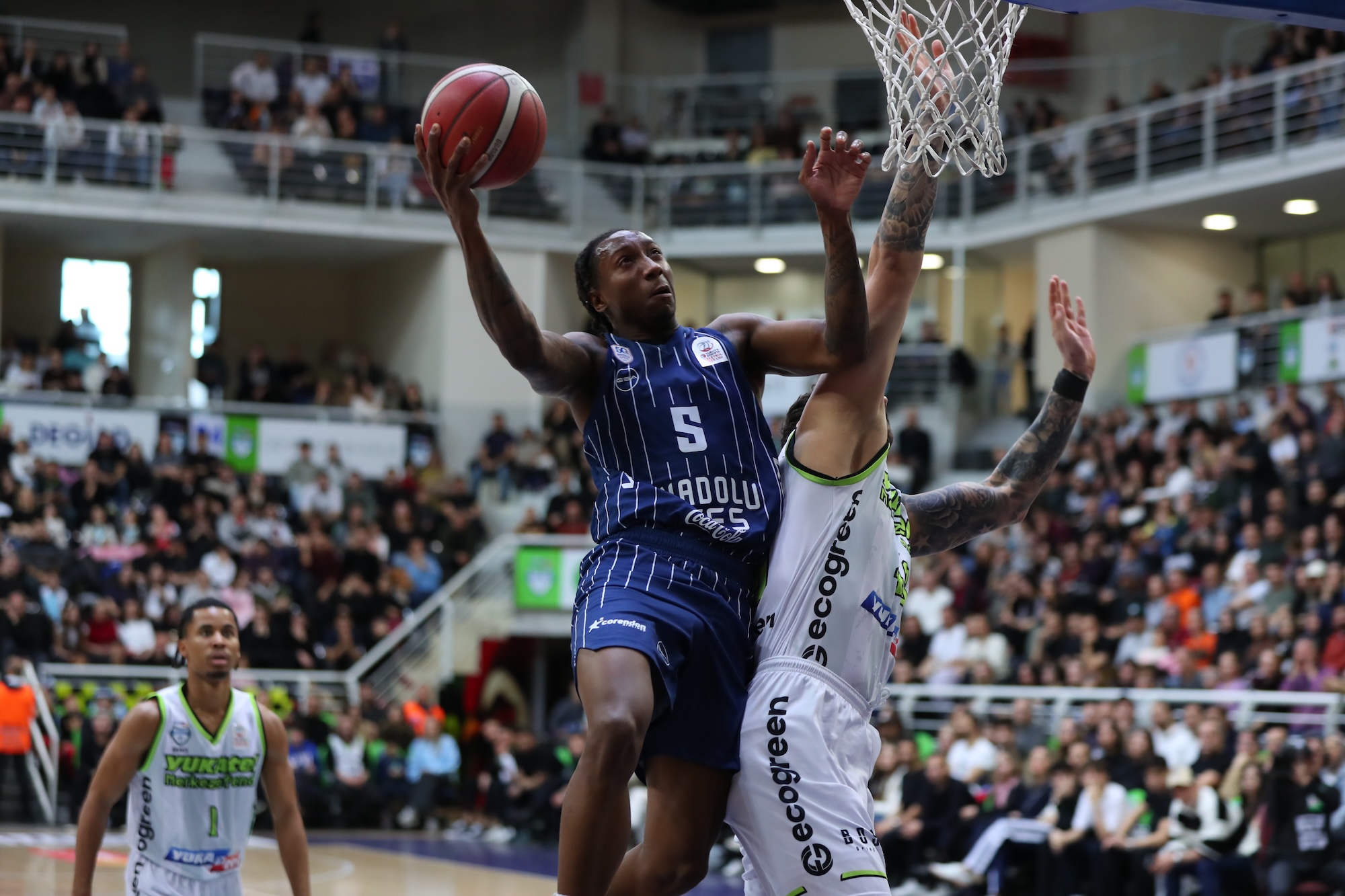 Yukatel Merkezefendi Belediyesi Basket: 87 - Anadolu Efes: 80