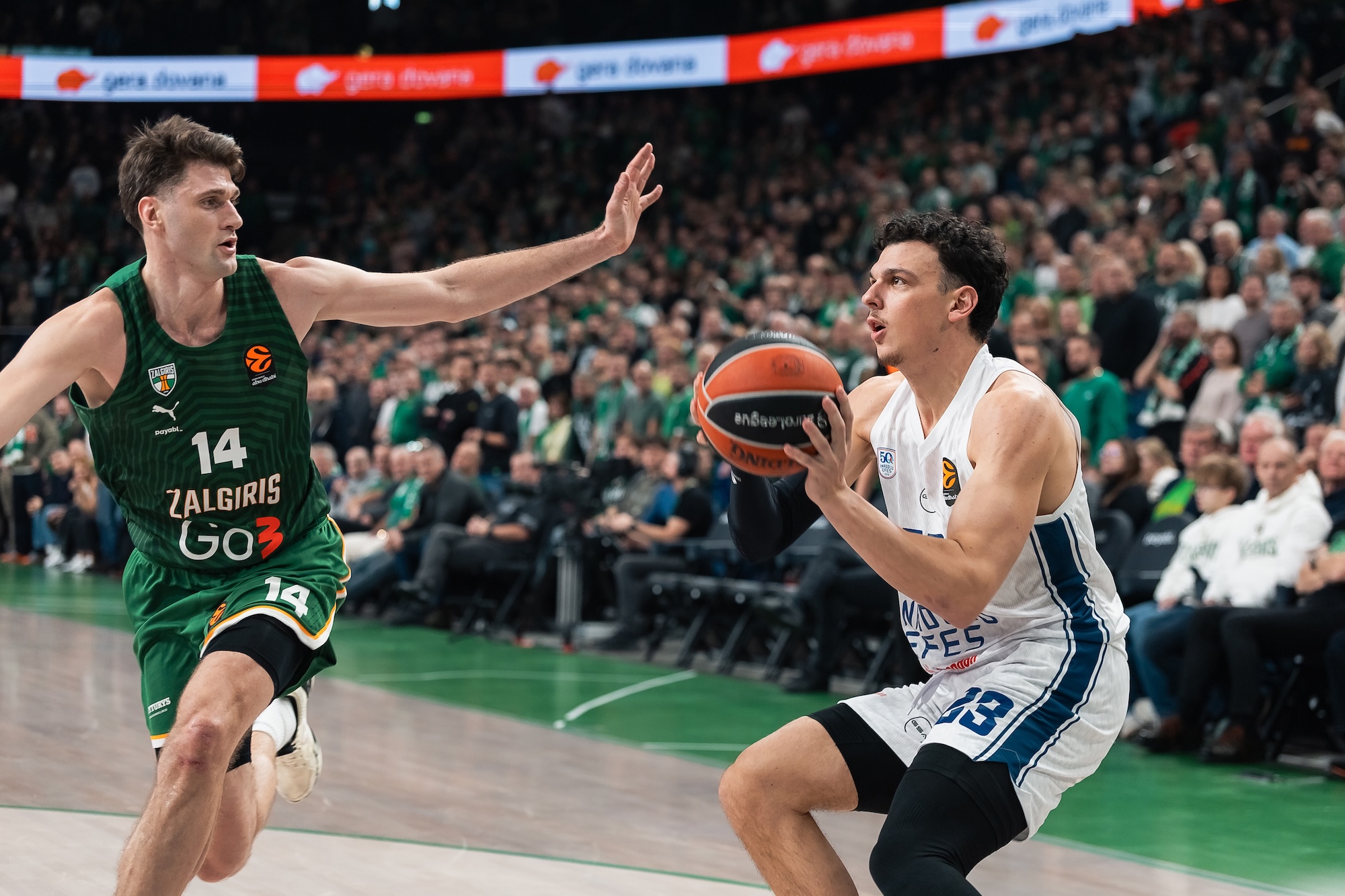 Our 500th Victory in European Competitions Came on the Road Against Zalgiris Kaunas: 87-64
