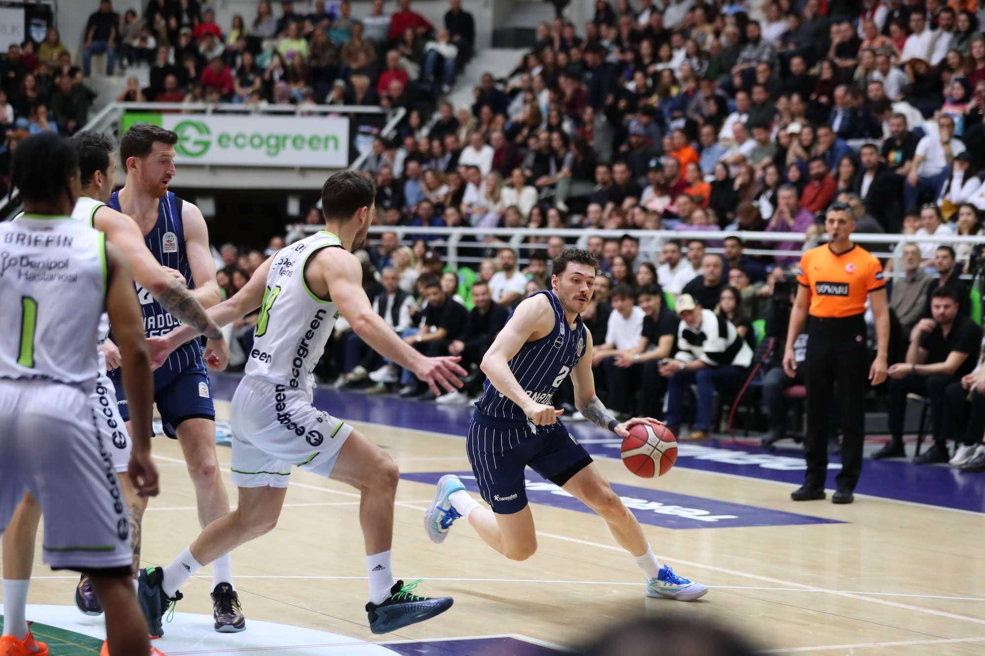 Yukatel Merkezefendi Belediyesi Basket: 87 - Anadolu Efes: 80