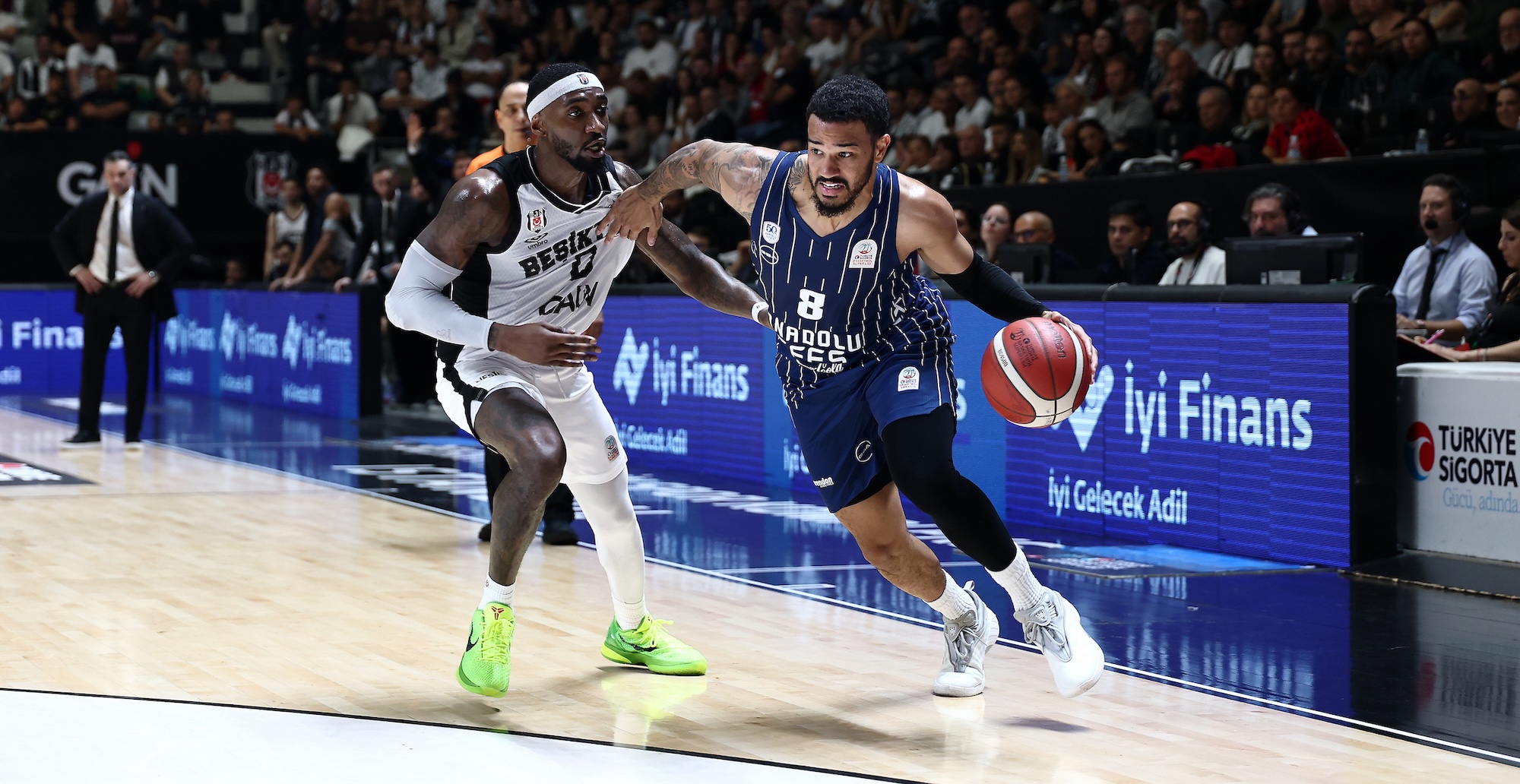 Beşiktaş Gain: 78 - Anadolu Efes: 69