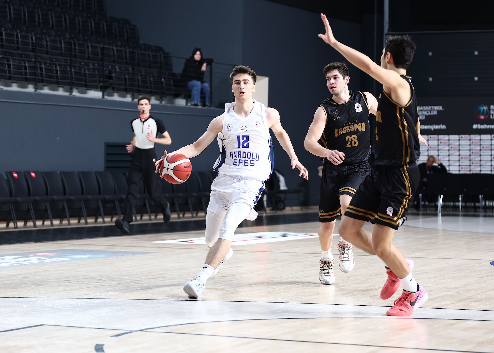 Gençlerimiz BGL’ye Farklı Galibiyet ile Başladı: 96-61